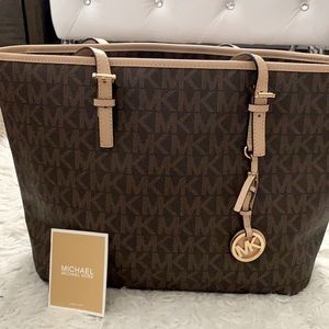 Brown Michael kors tote